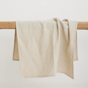 Fair Trade, handwoven organic cotton waffle towel from India from Dharma Door