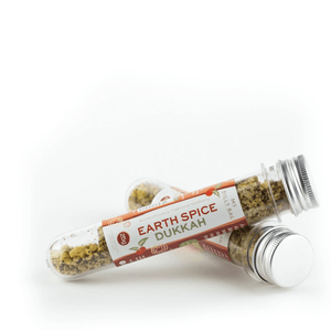 My Dilly Bag Earth Spice Dukkah – Australian seed blend with macadamia, native thyme, and bush tomatoes.