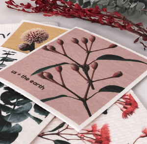 Organic cotton waffle weave hand towel, handwoven by a Fair Trade women’s co-op in India, soft, absorbent, and sustainably made.