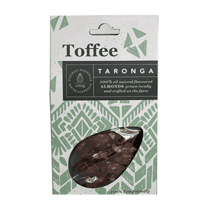 Golden toffee roasted almonds, vegan and gluten-free, from Fleurieu Peninsula included in the hamper of curated with conscience