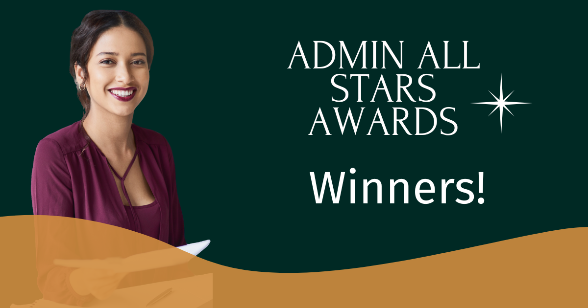 Celebrating the 2025 Admin All-Stars Competition winners on Administration Professionals Day — recognising admin professionals across Australia for their dedication, kindness, and behind-the-scenes magic.