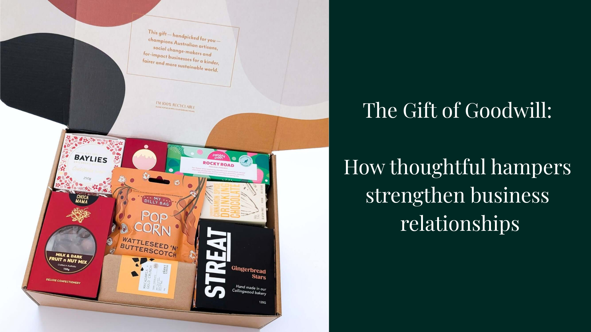 how thoughtful hampers strengthen business relationships