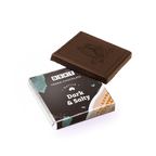 Vegan chocolate bites infused with native ingredients from BSKT included in the hamper by curated with conscience