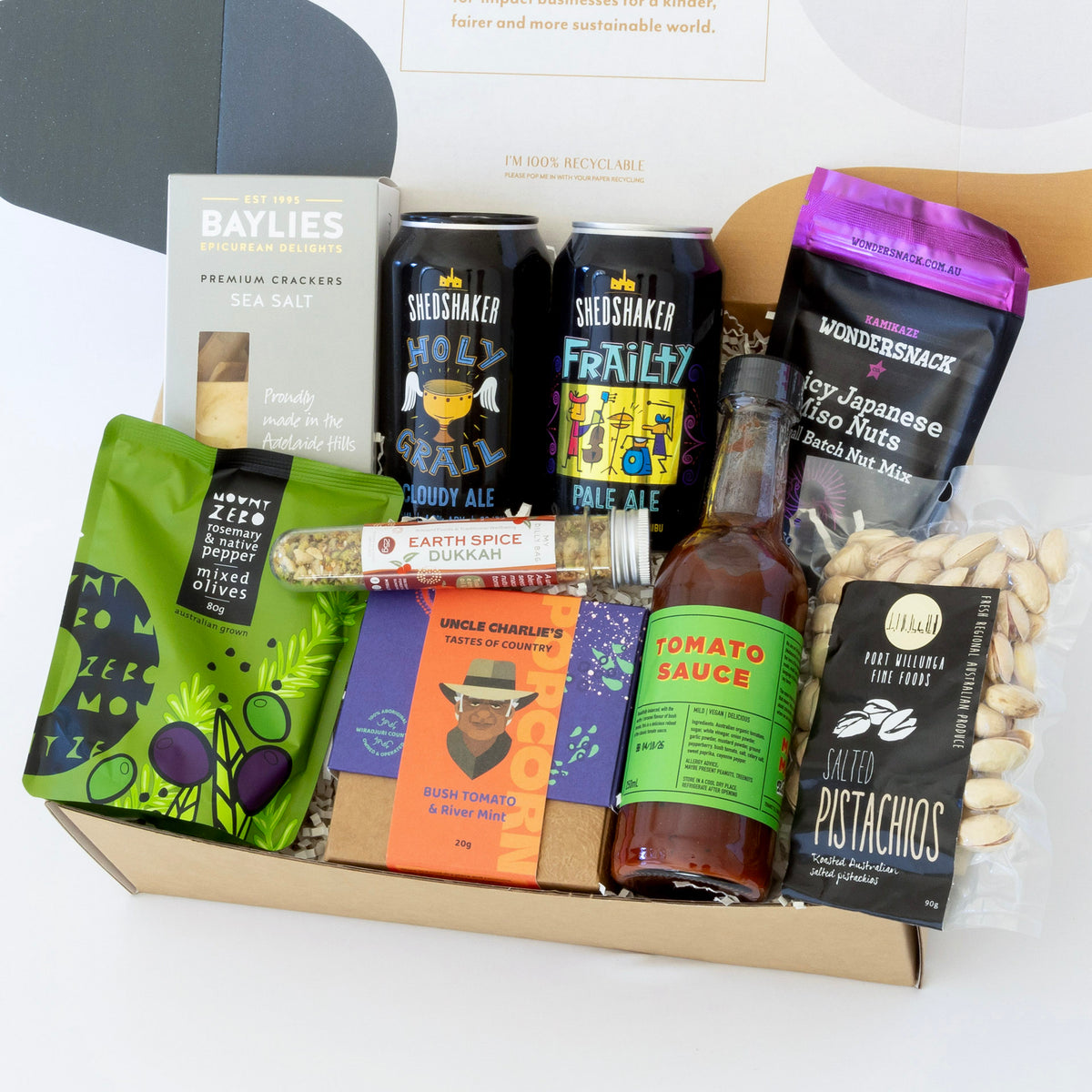 Craft Beer and Bar Snacks Hamper | Melbourne hamper delivery - Curated ...