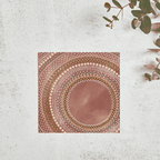 comes with an aboriginal design gift card from Petite Paper Co