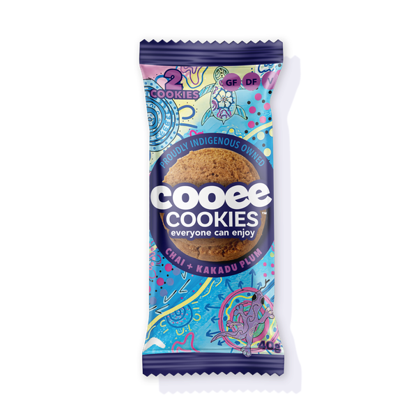 Chai-spiced cookies with dates and Kakadu Plum superfood from Cooee Cookies