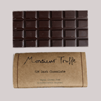 Dark chocolate handcrafted by Monsieur Truffe on Naarm Country, Melbourne, organic, vegan, gluten-free, and palm-oil free.