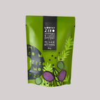 Organic olives seasoned with rosemary and native pepperberry.