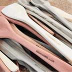 Handcrafted kitchen spoon from salvaged River Red Gum on Ngurelbanin country, Victoria from Notts Timber Design