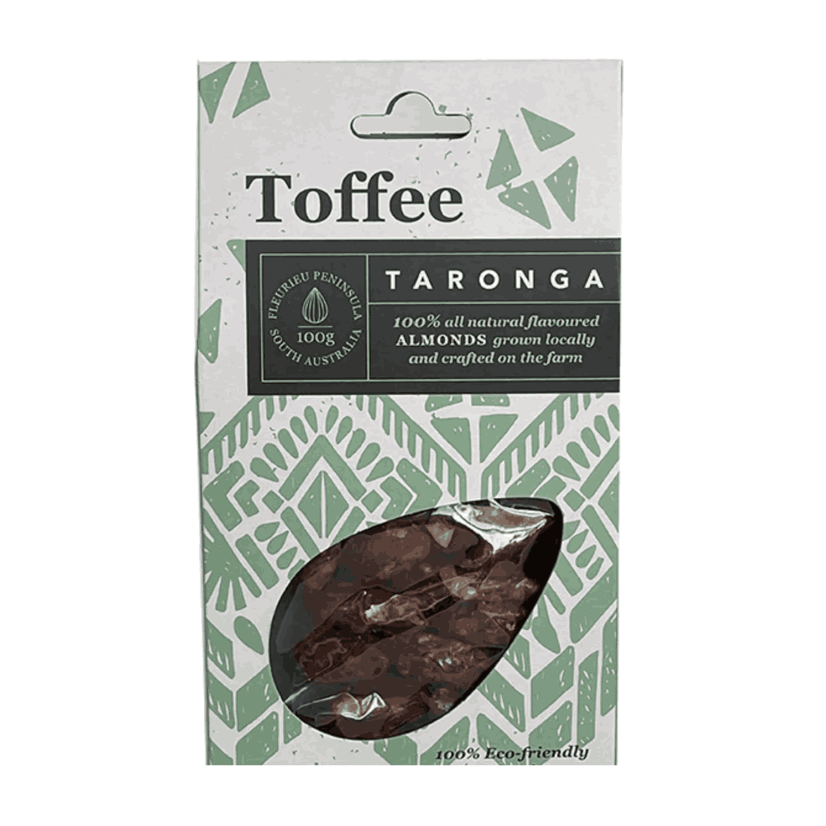 Golden toffee roasted almonds, vegan and gluten-free, from Fleurieu Peninsula