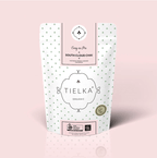 Tielka certified organic chai in 10 pyramid tea bags – rich, creamy, and award-winning, in heart-warming traditional packaging included in the hamper of curated with conscience