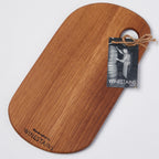 Winestains Grazing Board – Handcrafted from recycled wine barrels by a father-daughter team on Peramangk country, Barossa Valley.