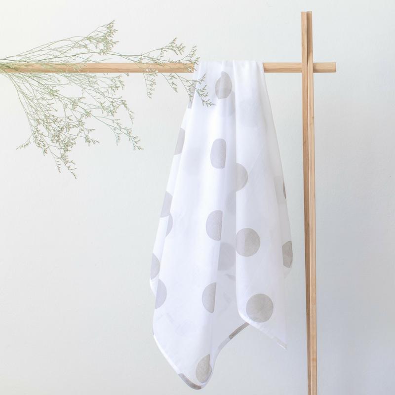 Mama Maya Grey Spot Swaddle